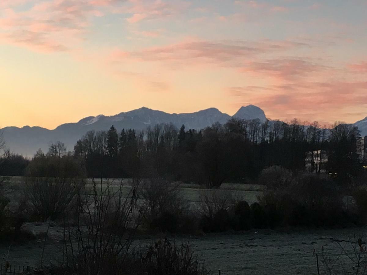 Ferienwohnung Bergblick Bad Aibling Eksteriør bilde